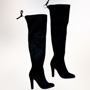 NEW! Steve Madden Over-the-Knee Black Boots Sz 6.5
